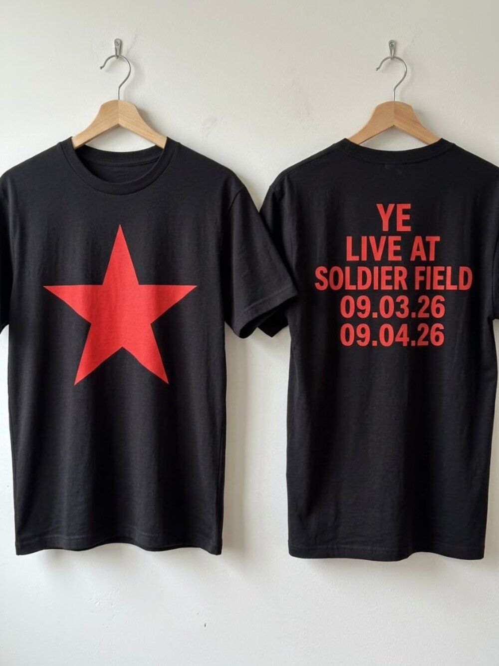 Kanye West YE Live at Soldier Field Chicago T-shirt